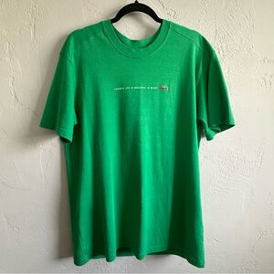Lacoste Men's Green T-Shirt Size 8